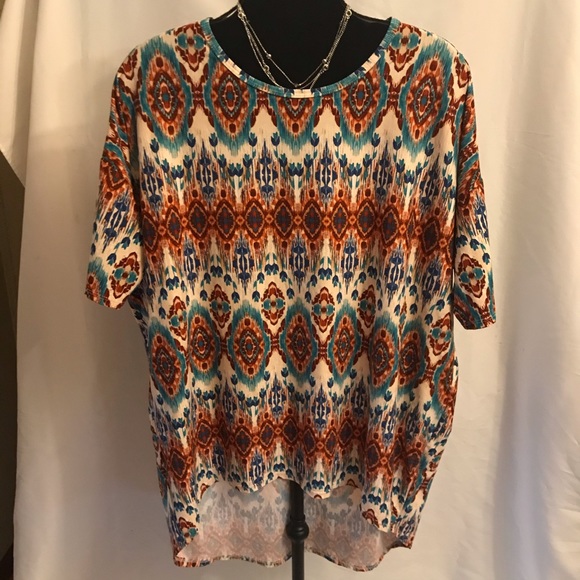 LulaRoe Patterned Top - Picture 1 of 6